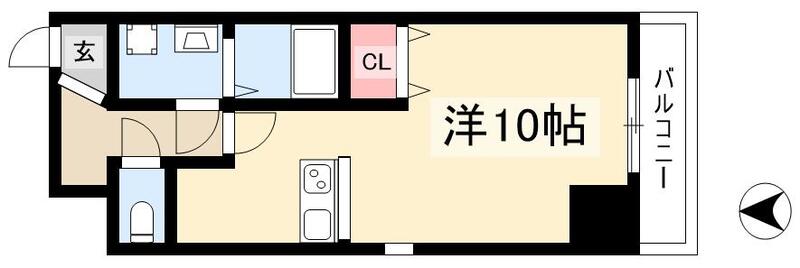 THE RESIDENCE IMAIKE EASTの間取り写真