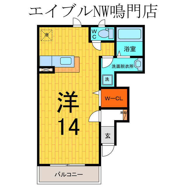 ランブロスの間取り写真