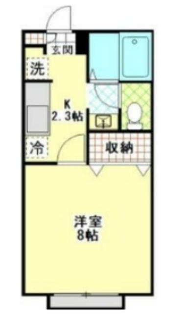 ラフィーネ篠原東の間取り写真