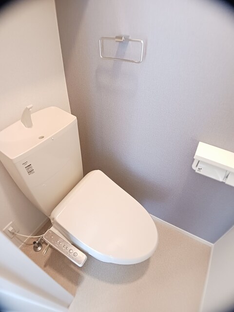 高松琴平電鉄琴平線 栗熊駅 徒歩71分 2階建 築2年のトイレ写真