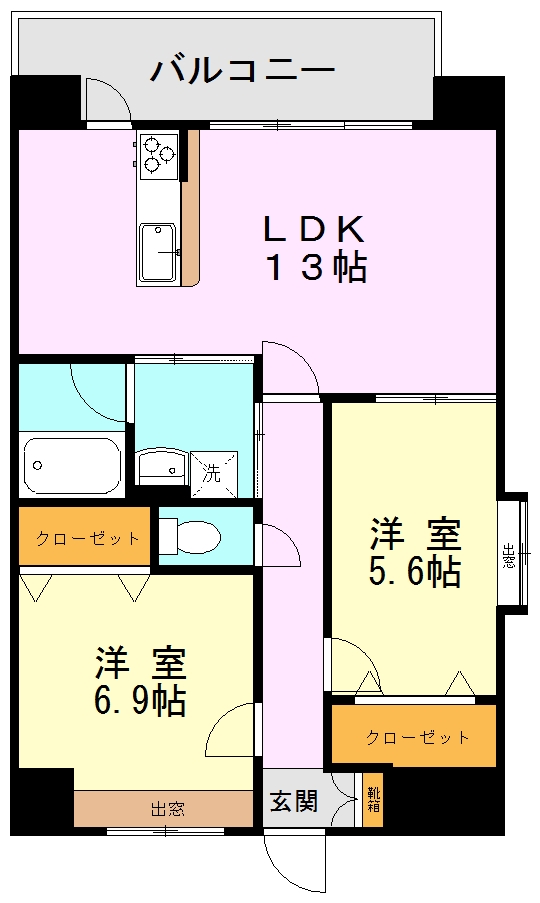 ＳＫ２の間取り