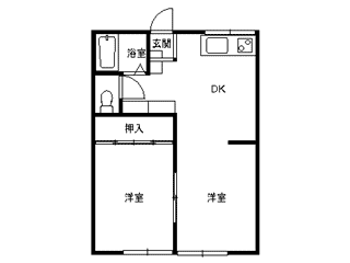 ファミーユ松園の間取り