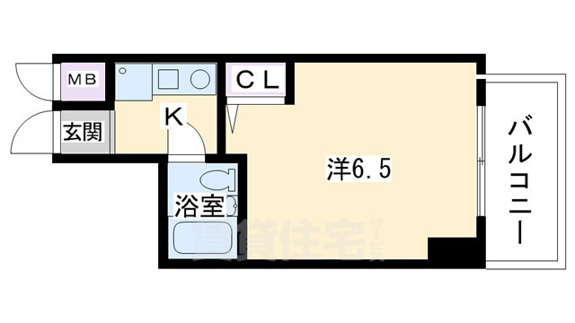 エスリード京都駅前の間取り