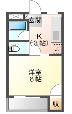 サントリーニAの間取り