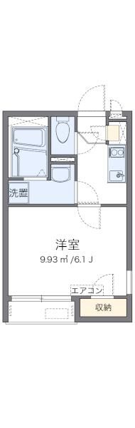 レオネクストイーストハイムの間取り