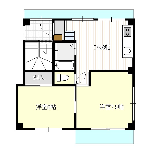 月輪ＭＳの間取り