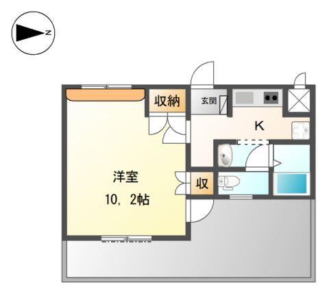 アンテノールの間取り