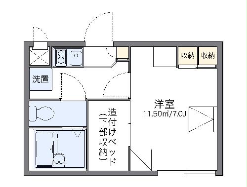 レオパレス文京の間取り