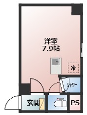 コーポ大善の間取り