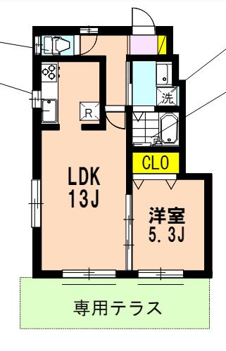 メゾンアムールの間取り