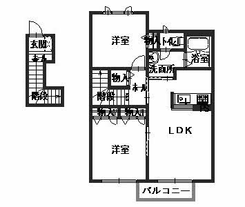 ベルドミールの間取り