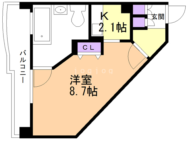 Vista東雲の間取り