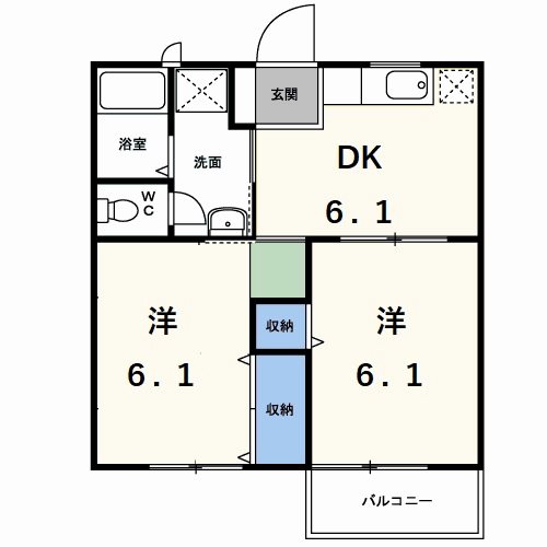 【エクセルハイツ原山の間取り】