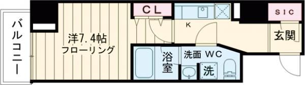 ステージグランデ秋葉原の間取り