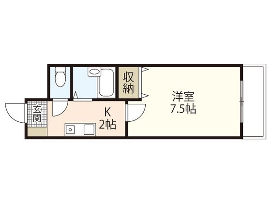 ソシア舟入の間取り