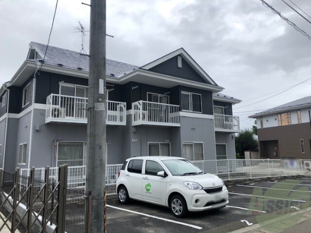 【仙台市宮城野区田子のアパートの建物外観】