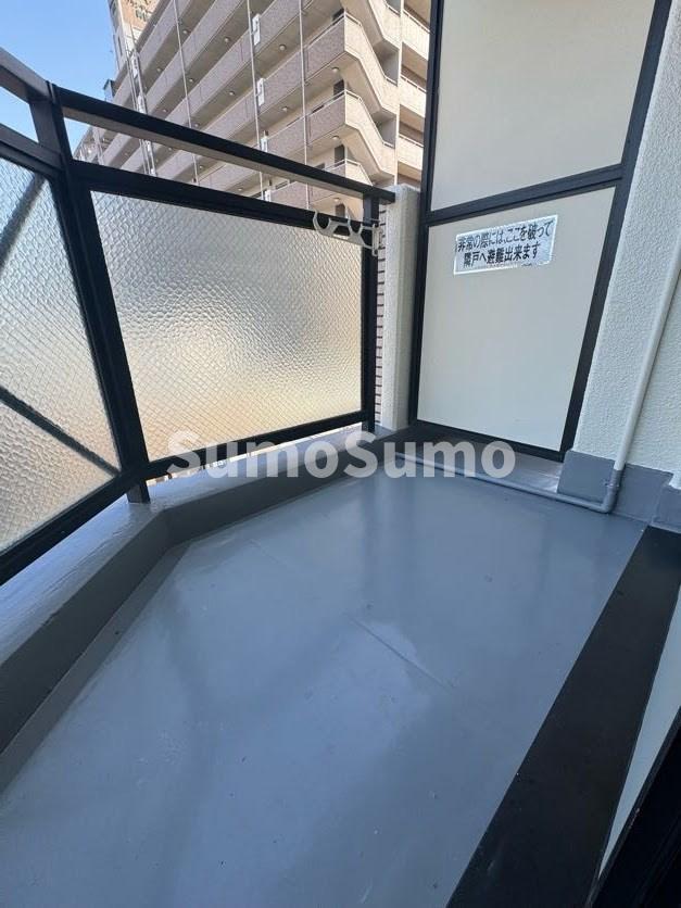 バルコニー　広々としたバルコニーです
