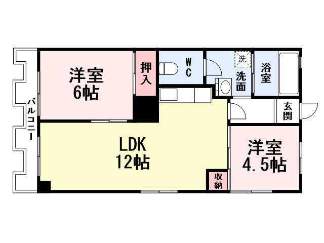 渡辺興産ビルの間取り