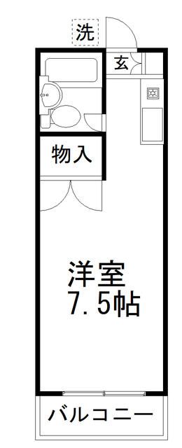 八千代市大和田新田のアパートの間取り