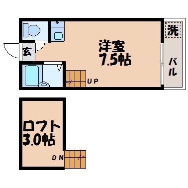 ふじハウス（大浜町）の間取り