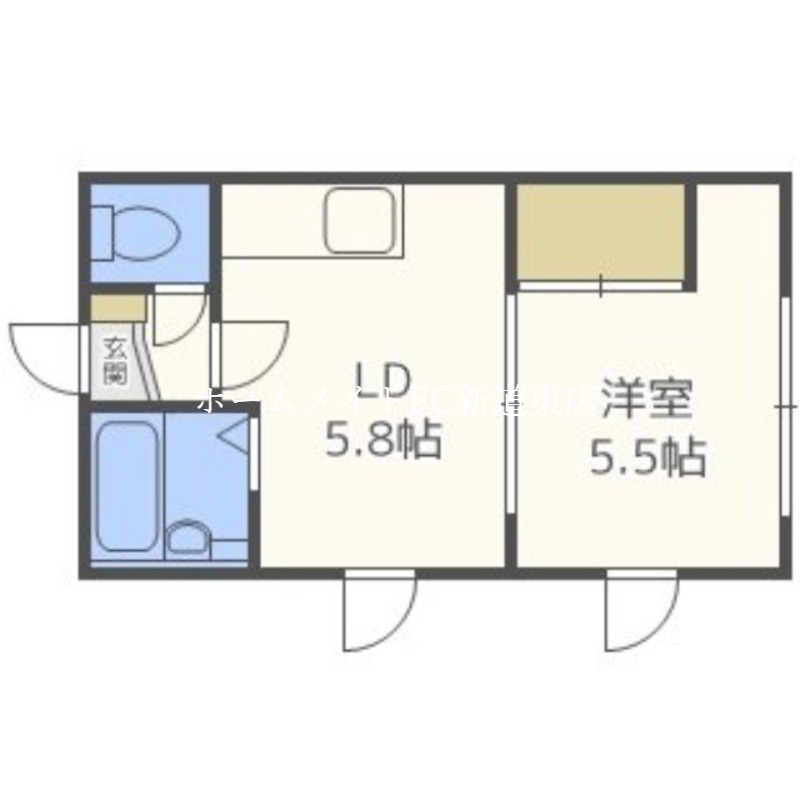 メゾンアベニューの間取り