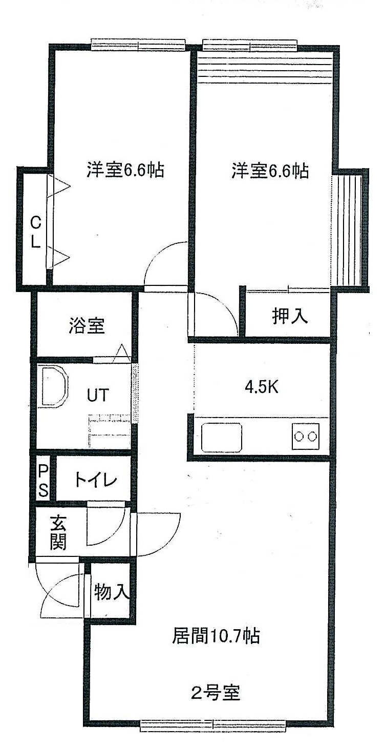 パレス２３４の間取り