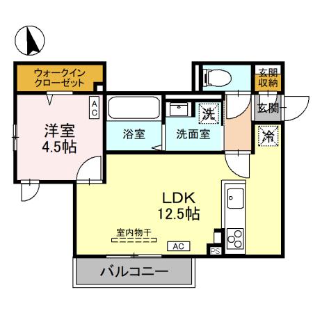 D-residence新庄　Iの間取り