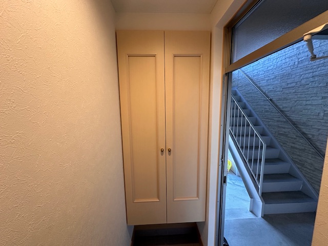 玄関　シューズボックスです！