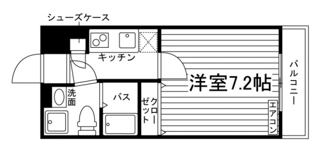 グランドーリアKYOTO紫竹の間取り