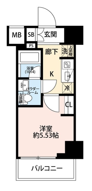 プレール・ドゥーク川口並木の間取り