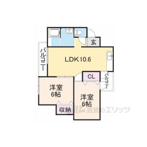 Ｉ＆Ｉマンションの間取り