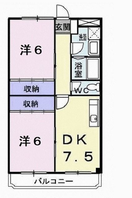 プリンスハイツの間取り