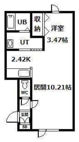 ポラリス美瑛の間取り