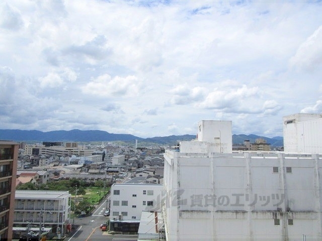 【京都市下京区西七条比輪田町のマンションの眺望】