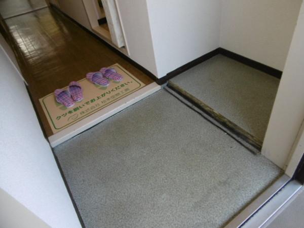 玄関　下駄箱はお好きなものをどうぞ。