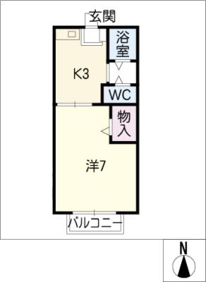 プチメゾンべルの間取り