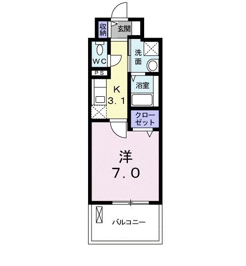 ユニゾンスクエアの間取り