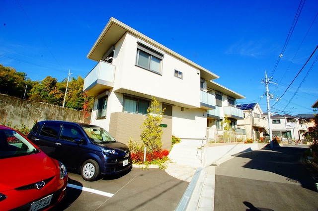 高槻市浦堂本町のアパートの建物外観