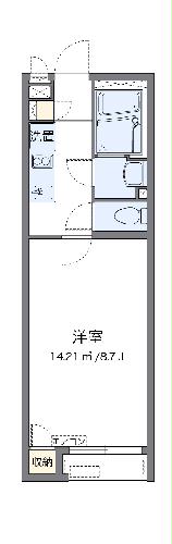 クレイノアヴァンセ座間の間取り