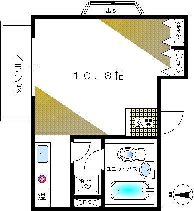 目白コンソナントの間取り