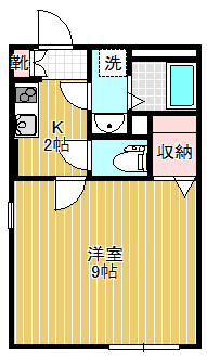 ガレット戸越銀座の間取り