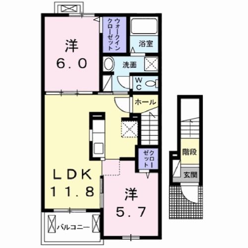 メゾンクラール_間取り_0