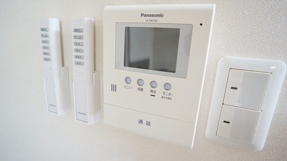 セキュリティ　カメラ付きインターホン