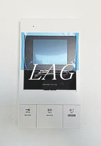 セキュリティ　モニター付きインターフォンです。