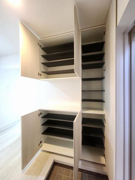 収納　収納がたっぷり備わっています