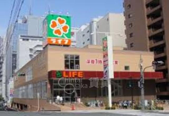 スーパー　ライフ　土佐堀店（スーパー）まで799m