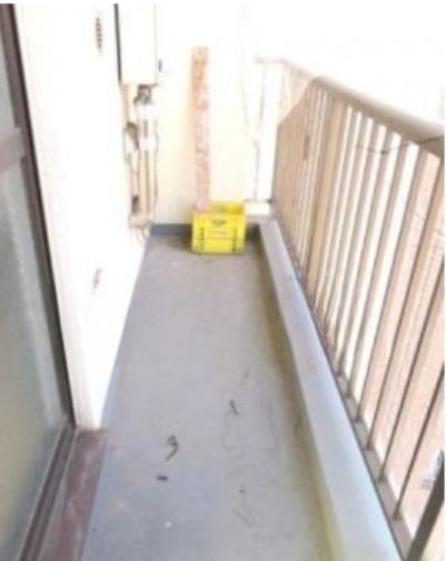 バルコニー　バルコニー付きです