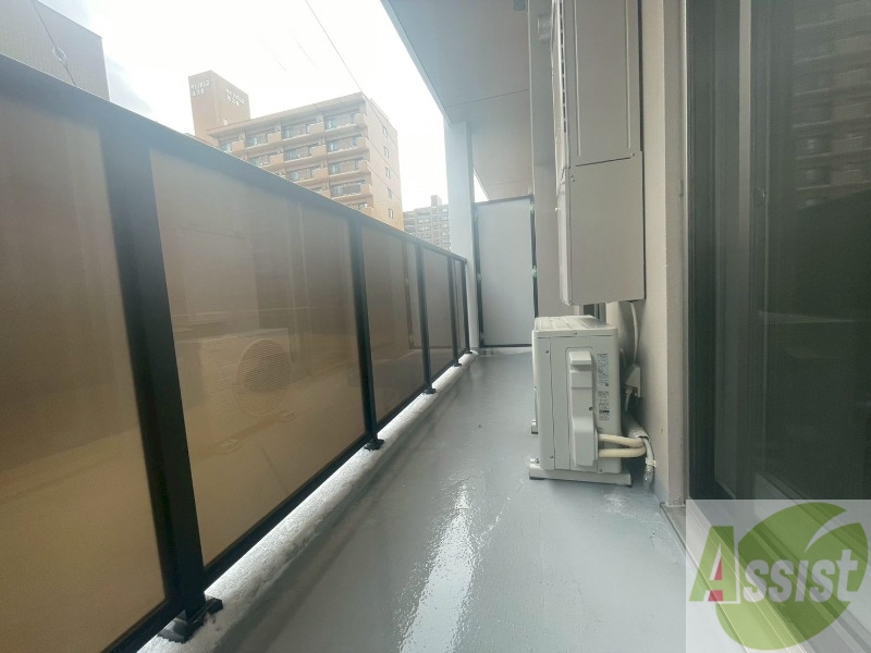 バルコニー　バルコニーです。洗濯物を干したり一息ついたりできますね！