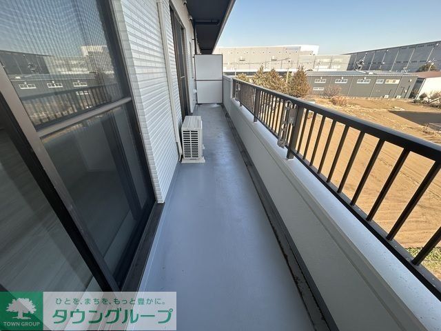 バルコニー　庭