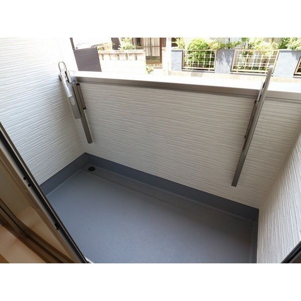 バルコニー　※101号室の写真です。